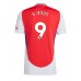 Maillot de foot Arsenal Gabriel Jesus #9 Domicile vêtements 2024-25 Manches Courtes